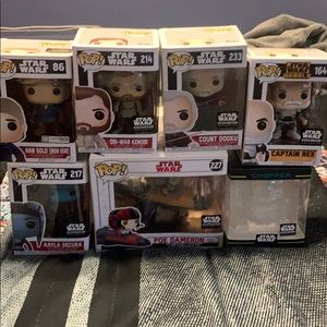 Star Wars Funko Pop exclusive Lot